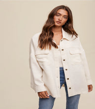 Load image into Gallery viewer, Jennie Textured Oversized Shacket