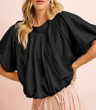 Load image into Gallery viewer, Jersey Bubble Sleeve Top