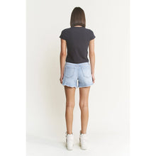 Load image into Gallery viewer, Mica Super High Shorts with Frayed Raw Hem