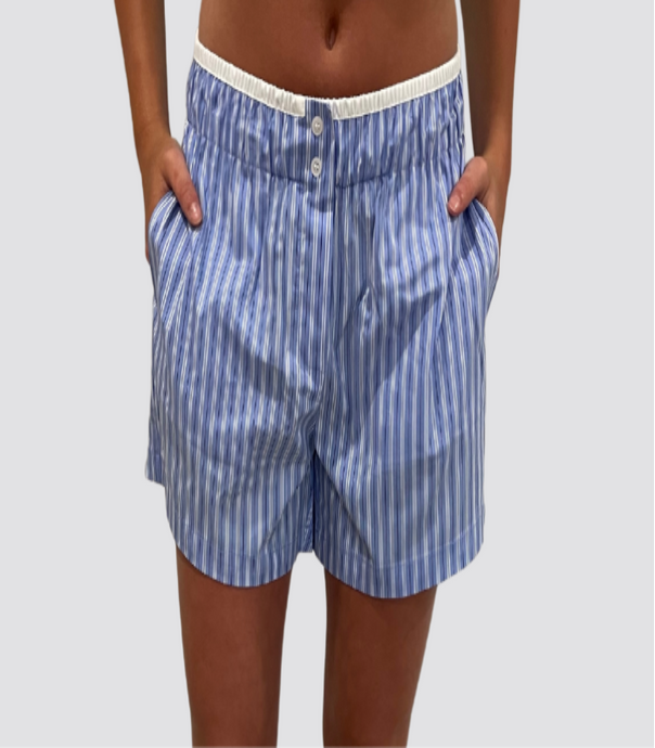 Blue Boxer Shorts