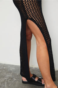 Fishnet Maxi Dress