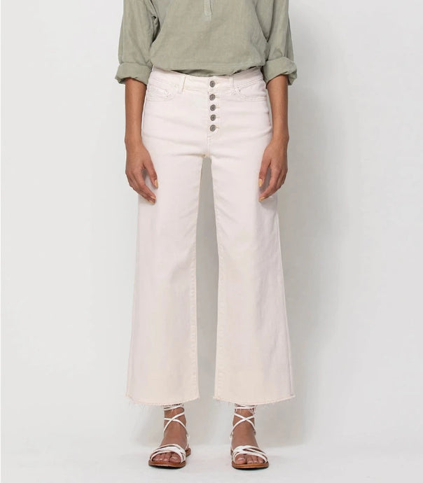 Flying Monkey Macaroon Cream Wide Leg