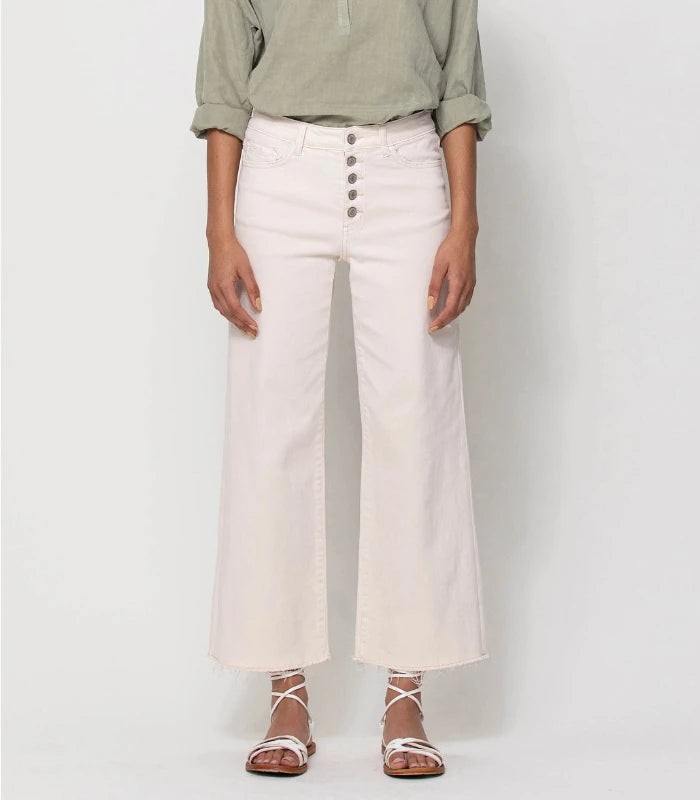 Flying Monkey Macaroon Cream Wide Leg