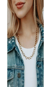 Circle Chain Necklace