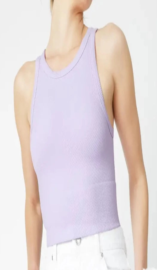 Lilac Crop Top