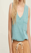 Load image into Gallery viewer, Green Striped Tank