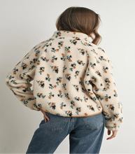 Load image into Gallery viewer, Hailey Floral Print Fleece Jacket