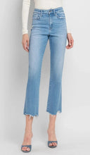 Load image into Gallery viewer, Flying Monkey High Rise Crop Regular Straight Jeans