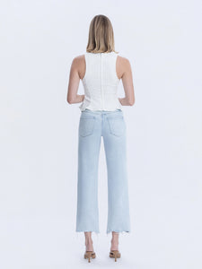 Vervet High Rise Slim Wide Leg
