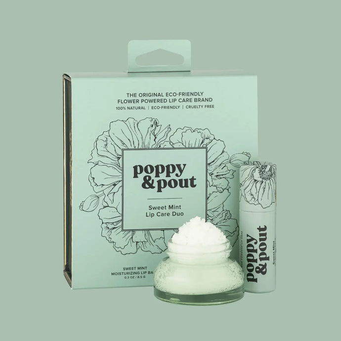 Poppy & Pout Sweet Mint Lip Care Dual