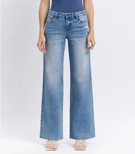 Vervet Mid Rise Wide Leg