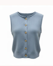 Load image into Gallery viewer, Blue Sky Sweater Top