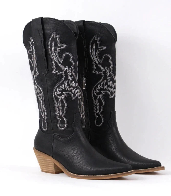 Black Cowboy Boots