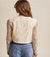 Load image into Gallery viewer, Kellee Embroidered Lace Vest