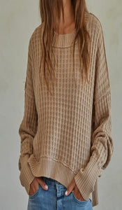 Ribbed sweater