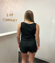 Load image into Gallery viewer, Jena Black Romper