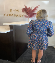 Load image into Gallery viewer, Stephanie Zippered Floral Dress