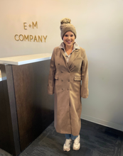 Load image into Gallery viewer, Olivia Brooke Black Coat