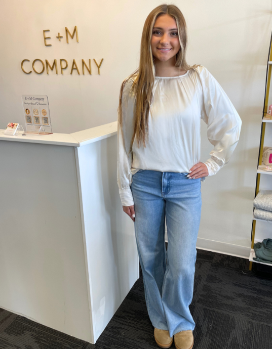 Ivory Blouse