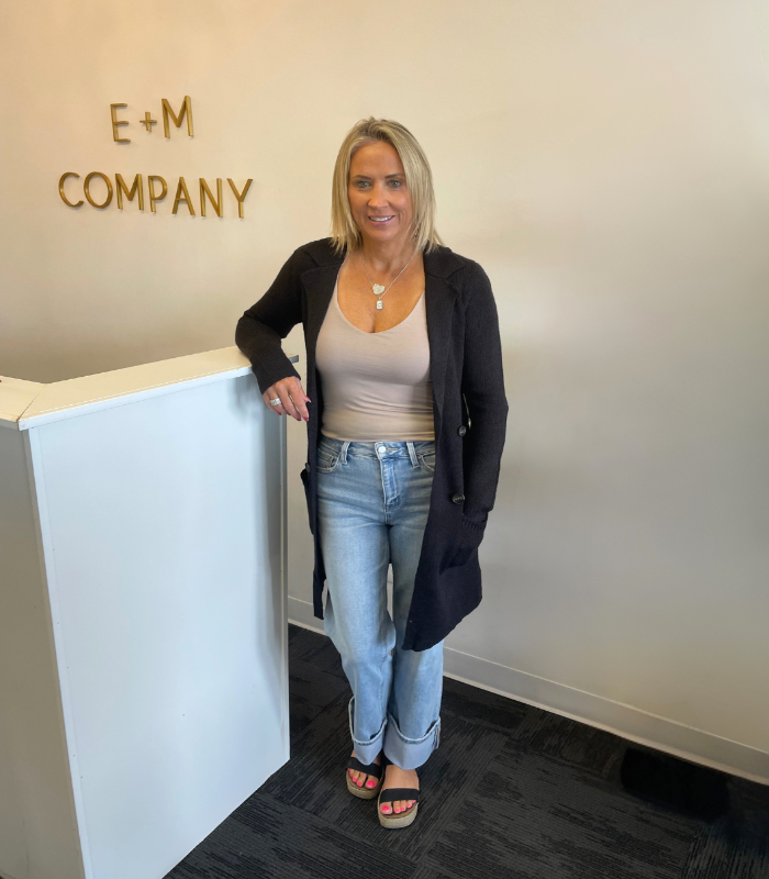Emma Collared Sweater Cardigan