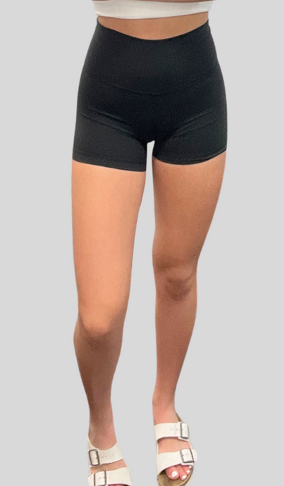 Black Yoga Shorts