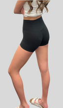 Load image into Gallery viewer, Black Yoga Shorts