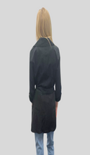 Load image into Gallery viewer, Black Classic Trench Jacket