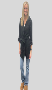 Black Classic Trench Jacket