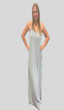 Load image into Gallery viewer, Light Dove Gray Maxi Dress