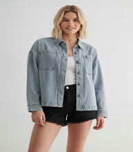 Load image into Gallery viewer, Mica Taylor Relaxed Fit Denim Jacket