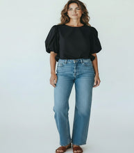 Load image into Gallery viewer, Jersey Bubble Sleeve Top