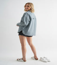 Load image into Gallery viewer, Mica Taylor Relaxed Fit Denim Jacket
