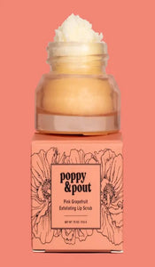 Poppy & Pout Lip Scrub Grapefruit