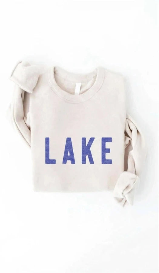 LAKE Tan Sweatshirt