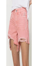 Load image into Gallery viewer, Vervet by Flying Monkey High Rise Vintage Shorts With Frayed Hem
