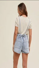 Load image into Gallery viewer, Brie Light Denim Overalls