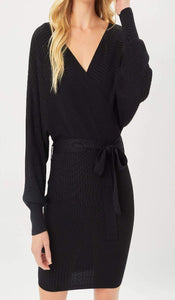 Tinsley Black Sweater Dress