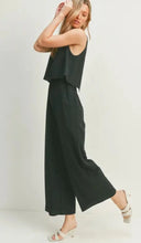 Load image into Gallery viewer, Black Wide Leg Jumpsuit