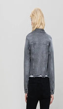 Load image into Gallery viewer, Vervet Grey Jean Jacket