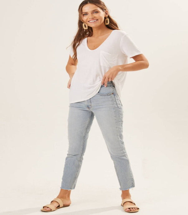 Classic White Tee