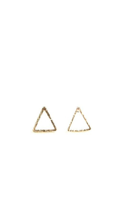 Open Triangle Earrings
